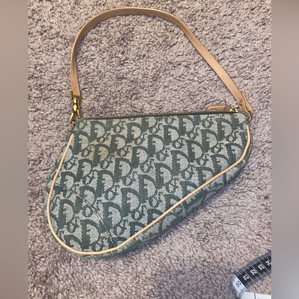 Christian Dior saddle bag vintage authentic